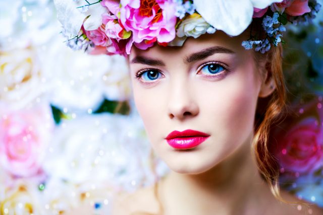 bigstock Beautiful romantic young woman 174743359
