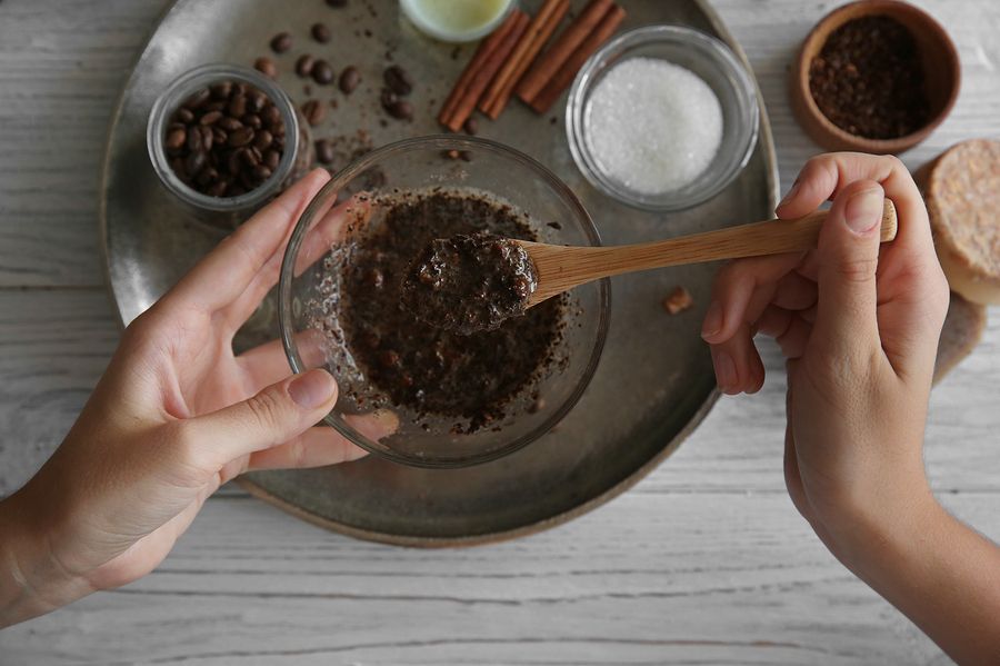 coffee scrub