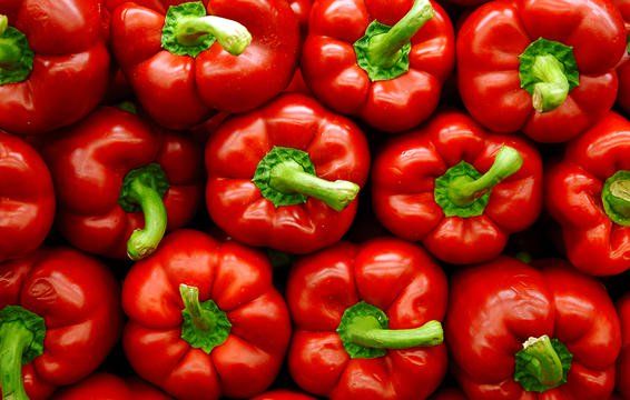red peppers