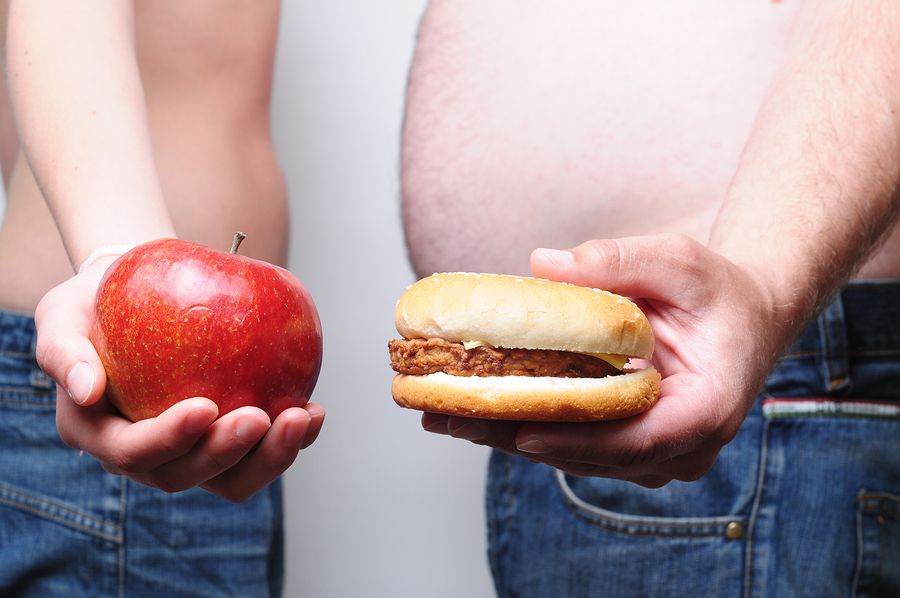 healthy Unhealthy diet