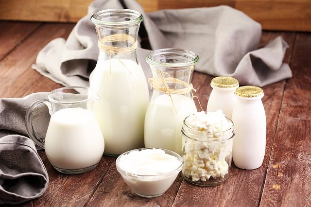 bigstock Milk Products Tasty Healthy 190436188
