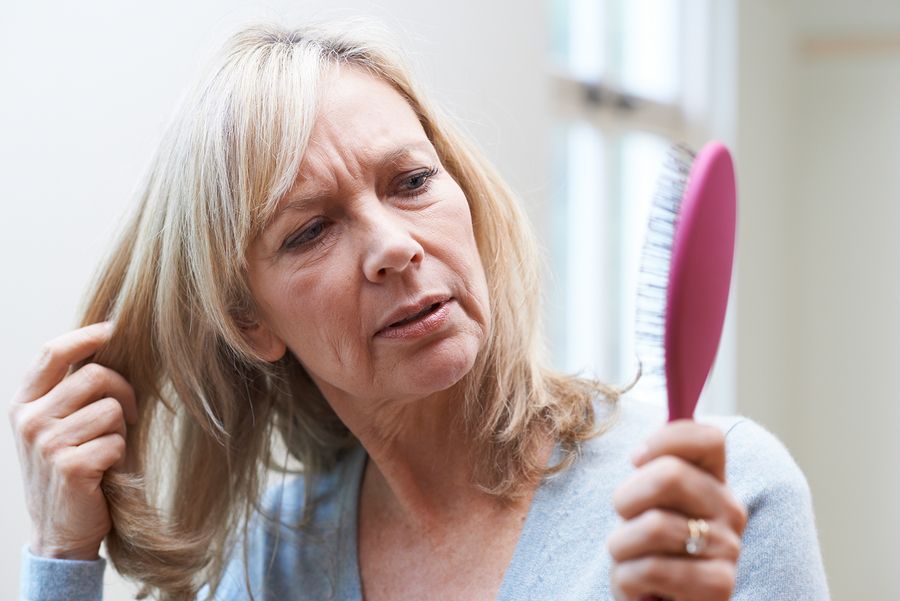 menopause hair loss