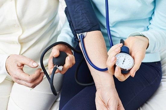 bigstock Blood pressure monitoring on a 170326913