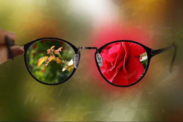 bigstock Short Sight Myopia Glasses On 211130038
