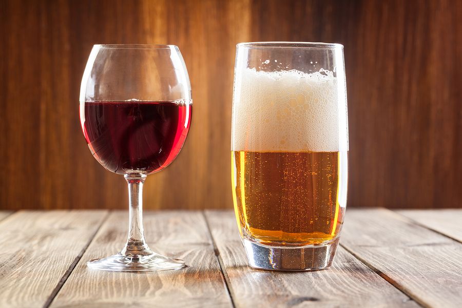 wine beer