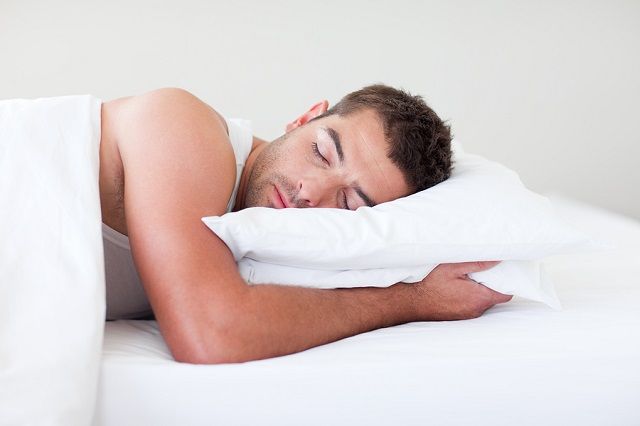 bigstock Man Sleeping In Bed 5126308