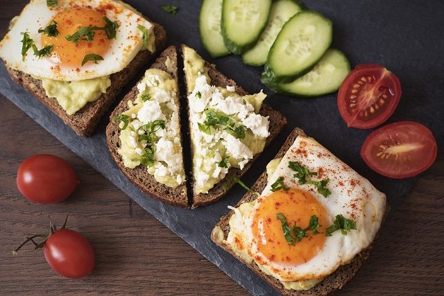 bigstock Avocado Toast Healthy Breakfa 194187928