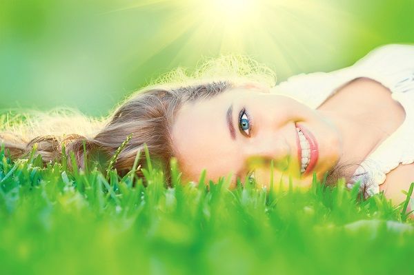 bigstock Beautiful teenage Girl lying o 174706720